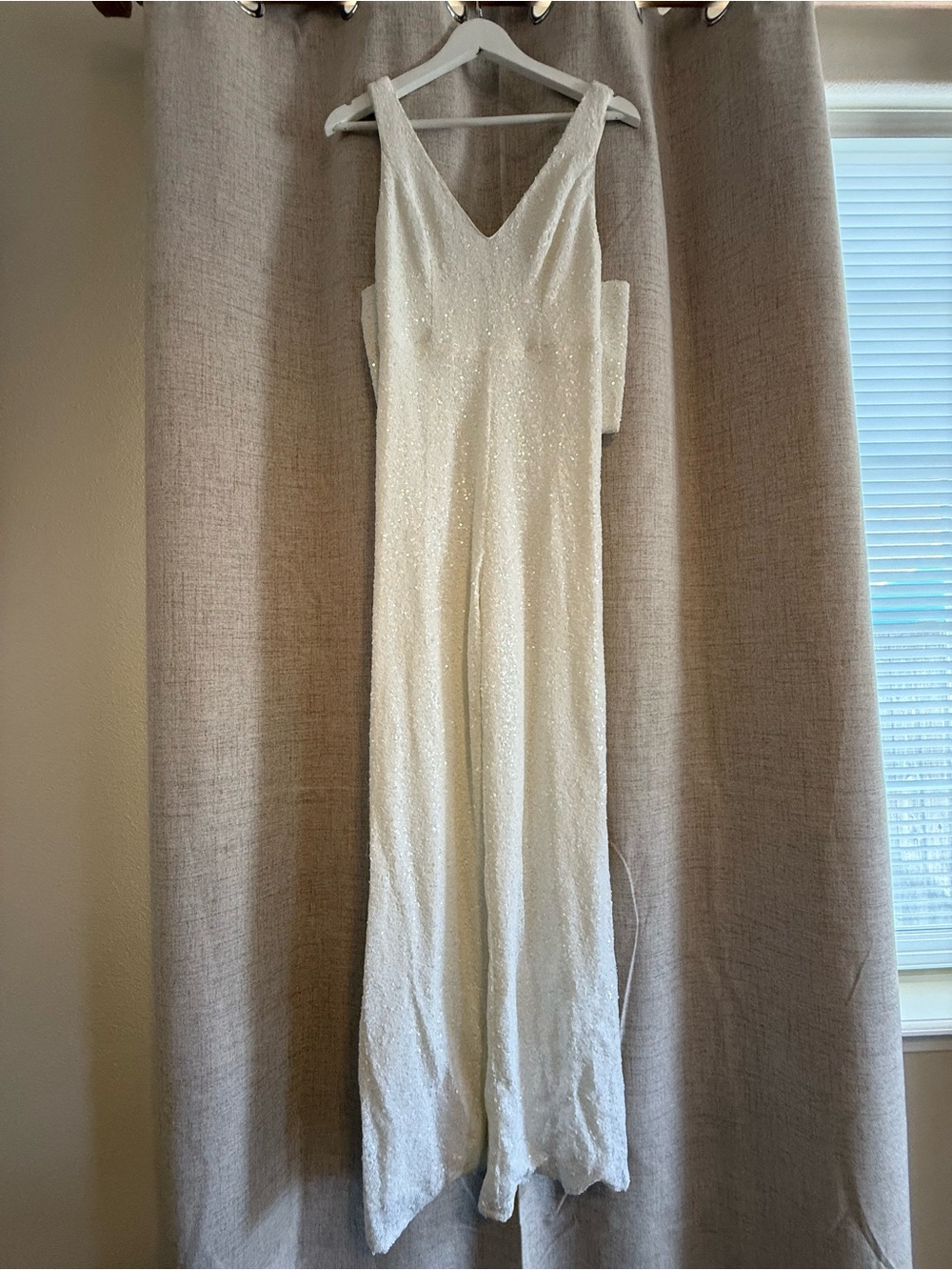 Lulu's Cream Lace-Trim Women's Blouse